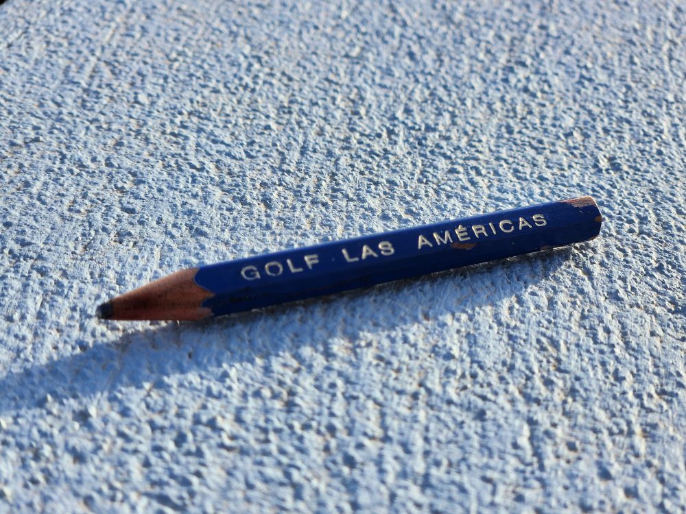 Golf Las Américas pencil